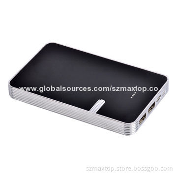 Power bank charger, capacity of 8000mAh, CE, FCC, RoHS